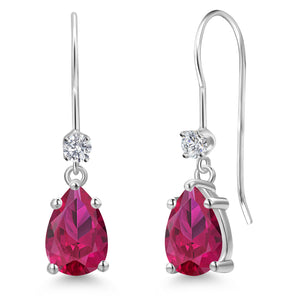 Earrings in 14K White Gold