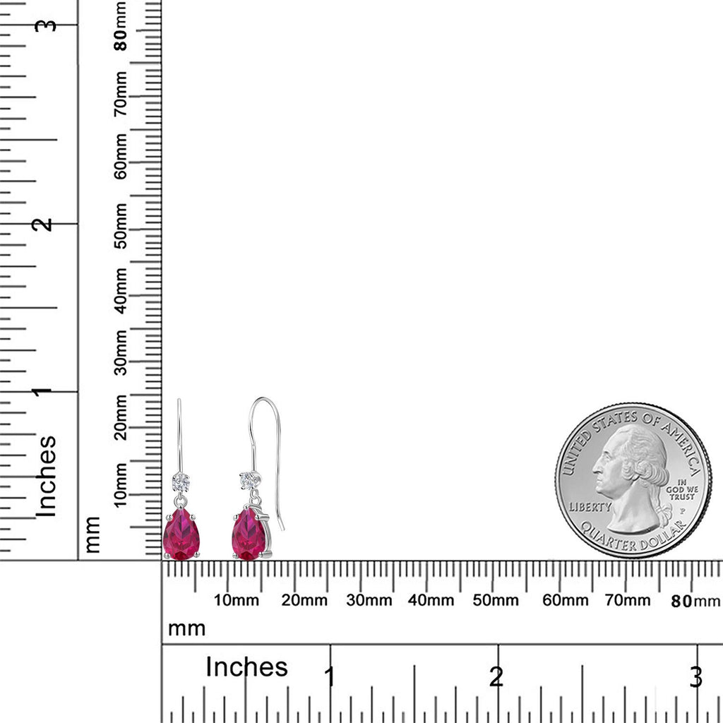 Earrings in 14K White Gold