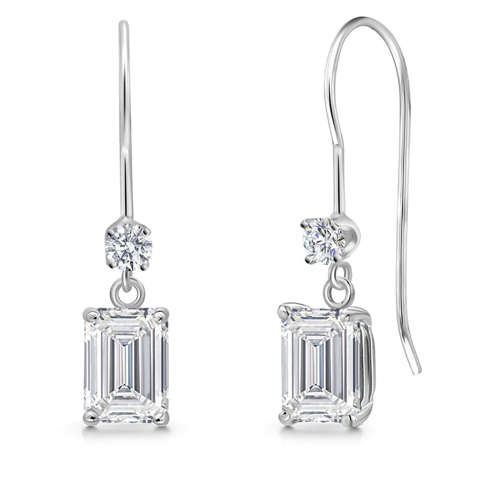 Earrings in 14K White Gold