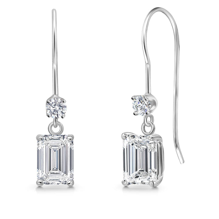 Earrings in 14K White Gold