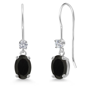 Earrings in 14K White Gold