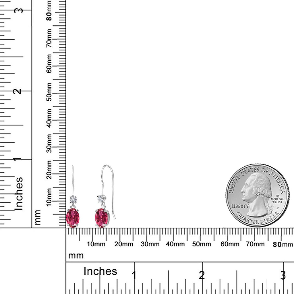Earrings in 14K White Gold