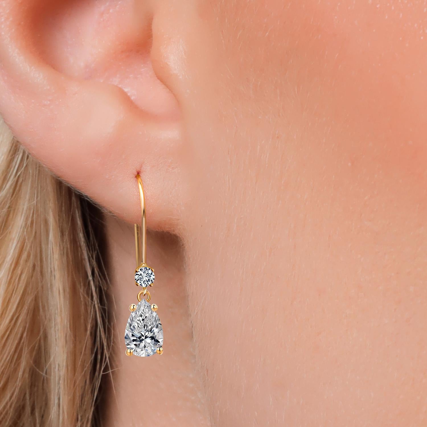 Earrings in 14K Yellow Gold