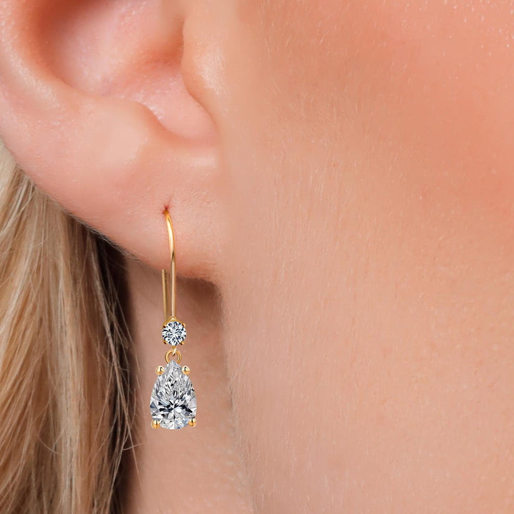 Earrings in 14K Yellow Gold