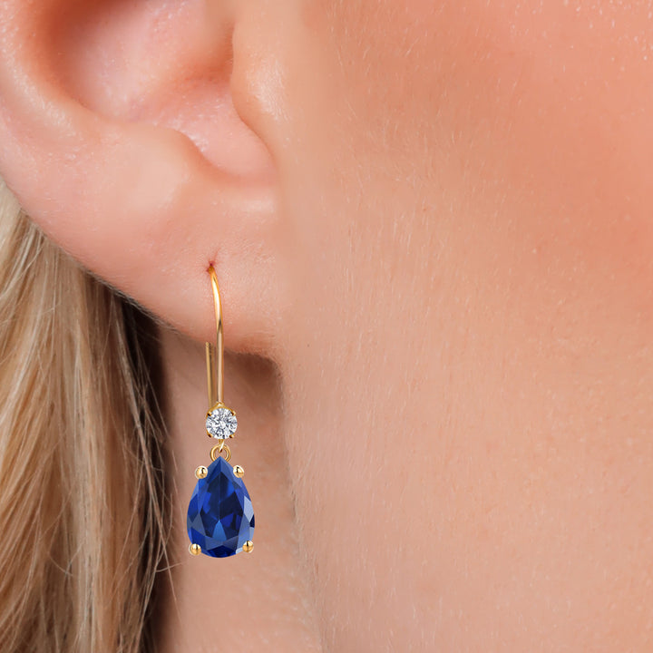 Earrings in 14K Yellow Gold