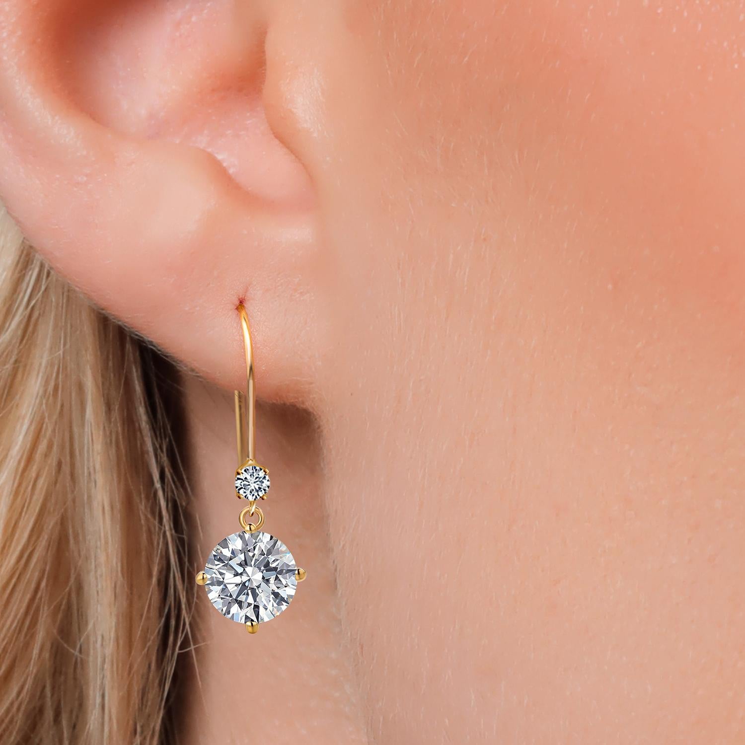 Earrings in 14K Yellow Gold