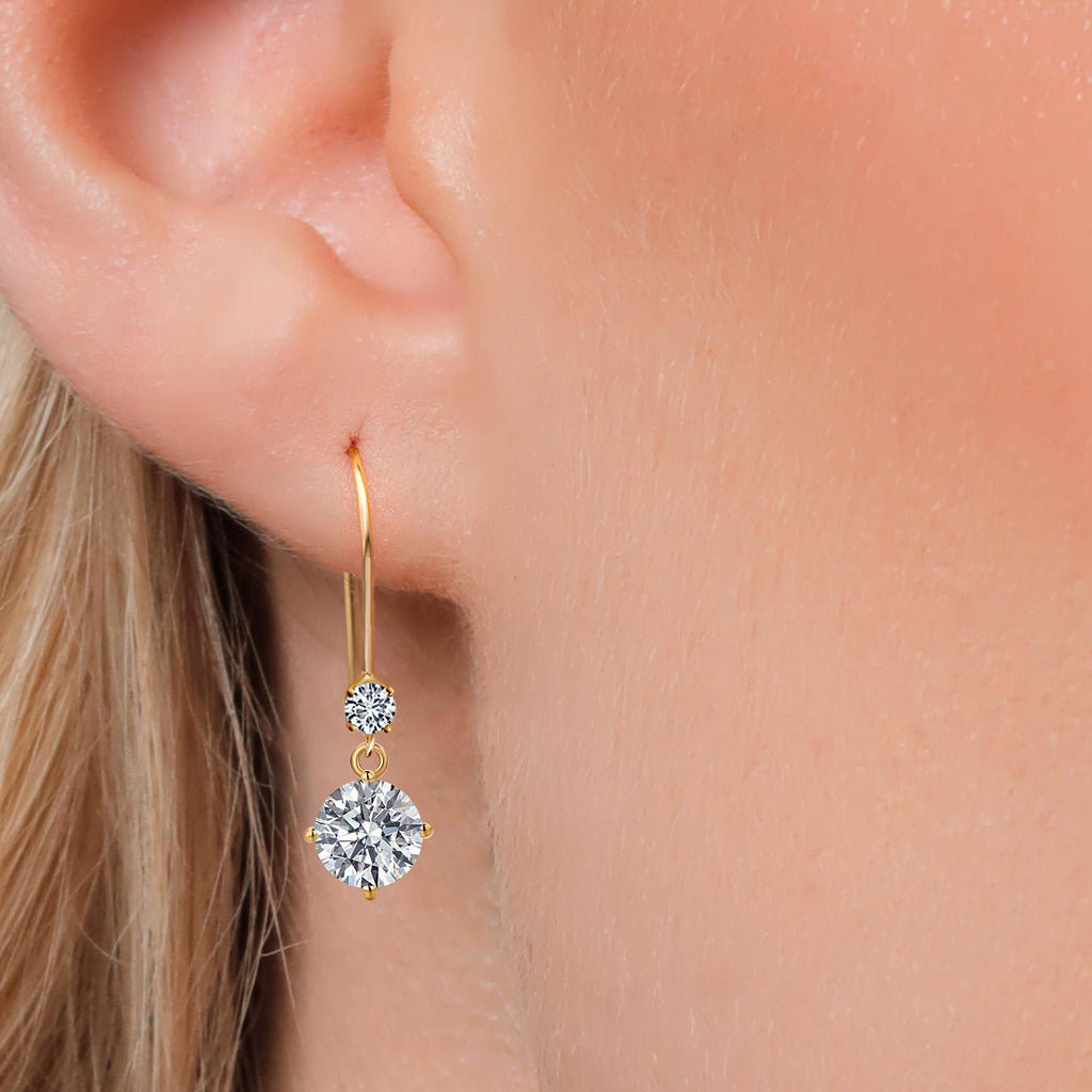 Earrings in 14K Yellow Gold