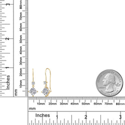 Earrings in 14K Yellow Gold
