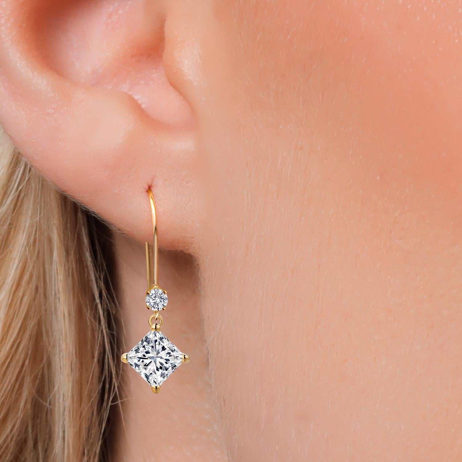 Earrings in 14K Yellow Gold