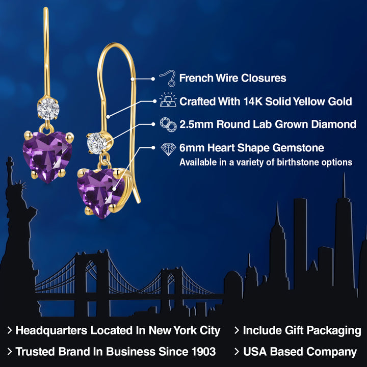Earrings in 14K Yellow Gold