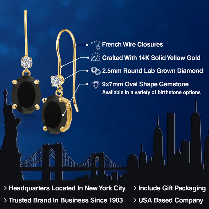 Earrings in 14K Yellow Gold