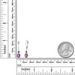 Earrings in 14K Two Tone Gold