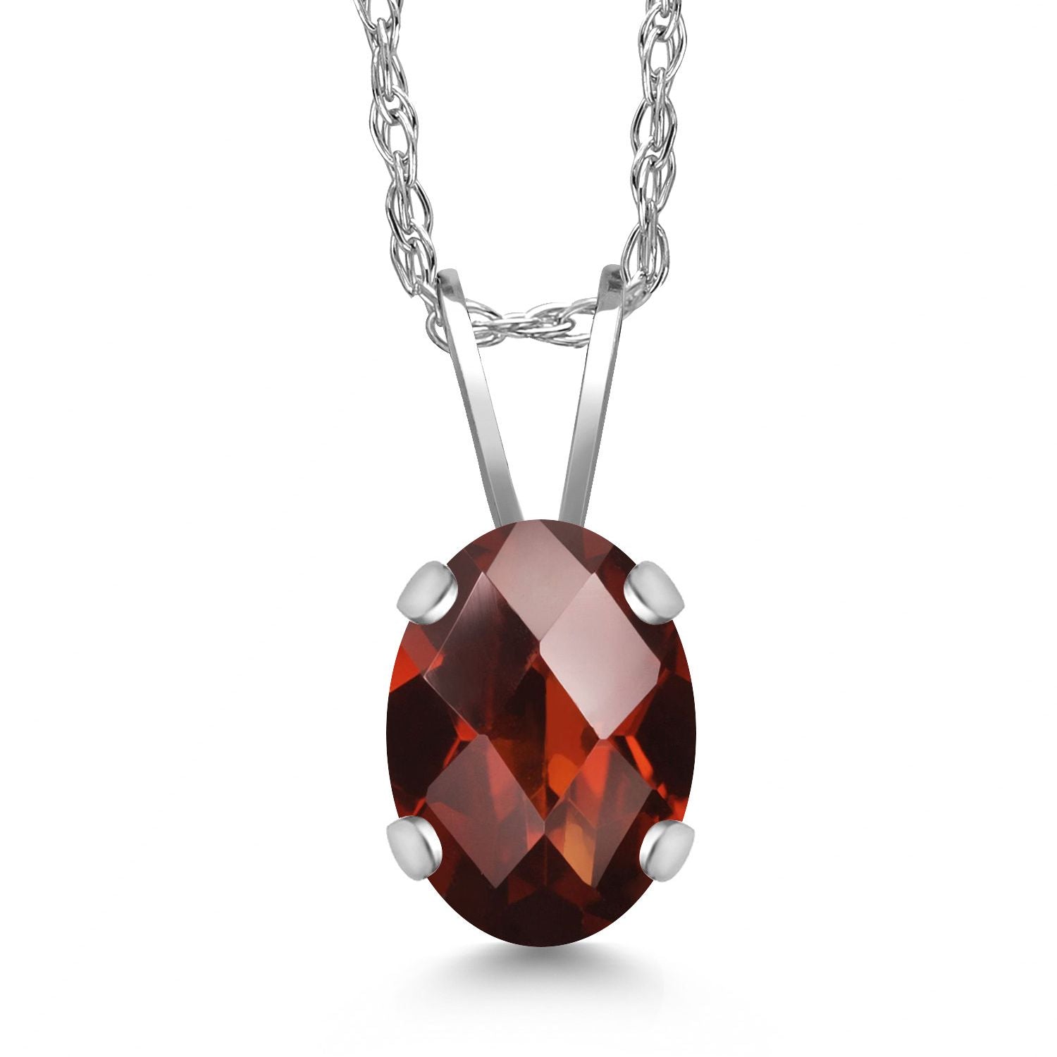 Pendant in 14K White Gold