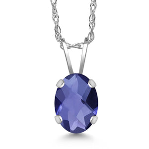 Pendant in 14K White Gold