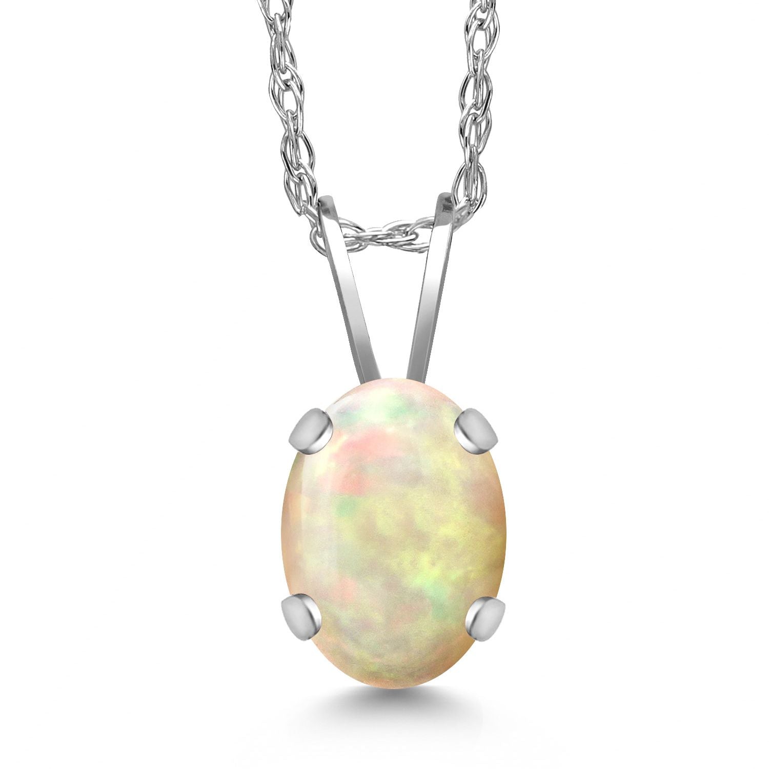 Pendant in 14K White Gold