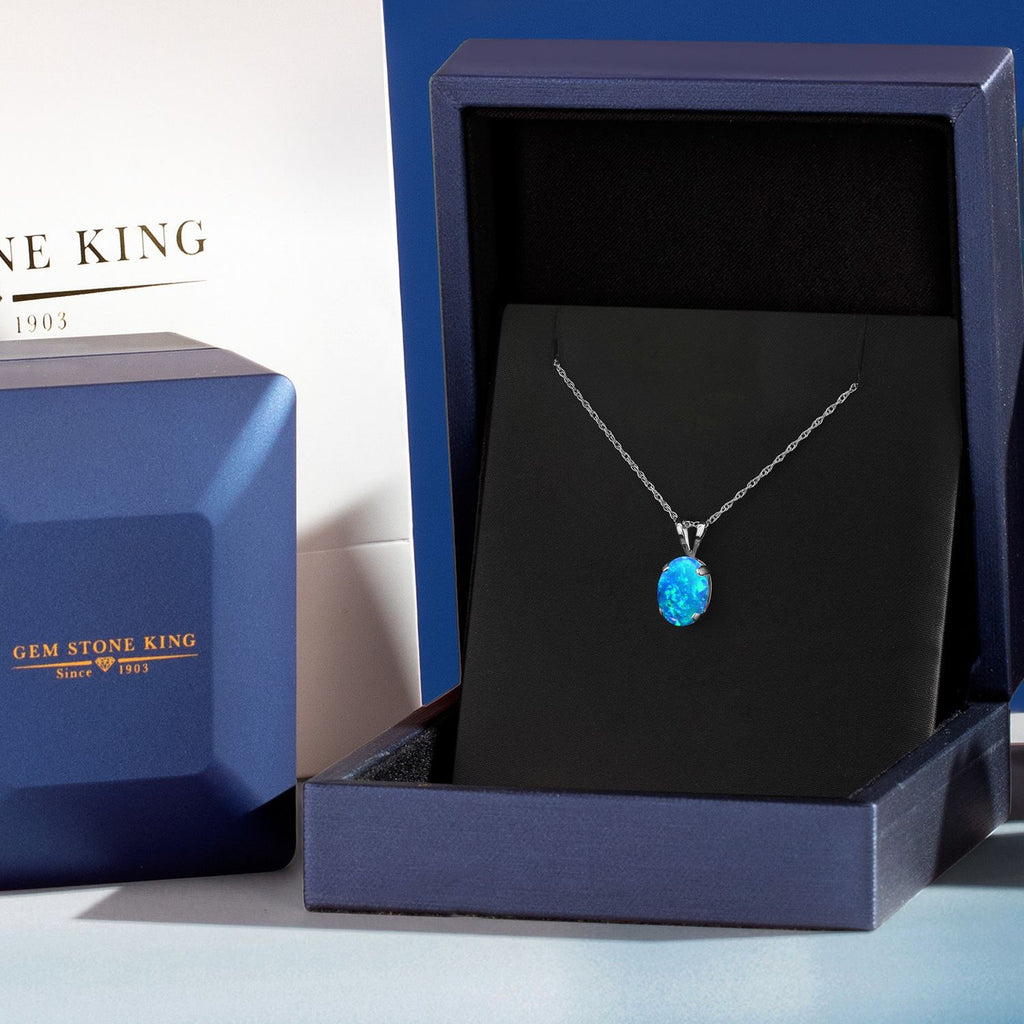 Pendant in 14K White Gold