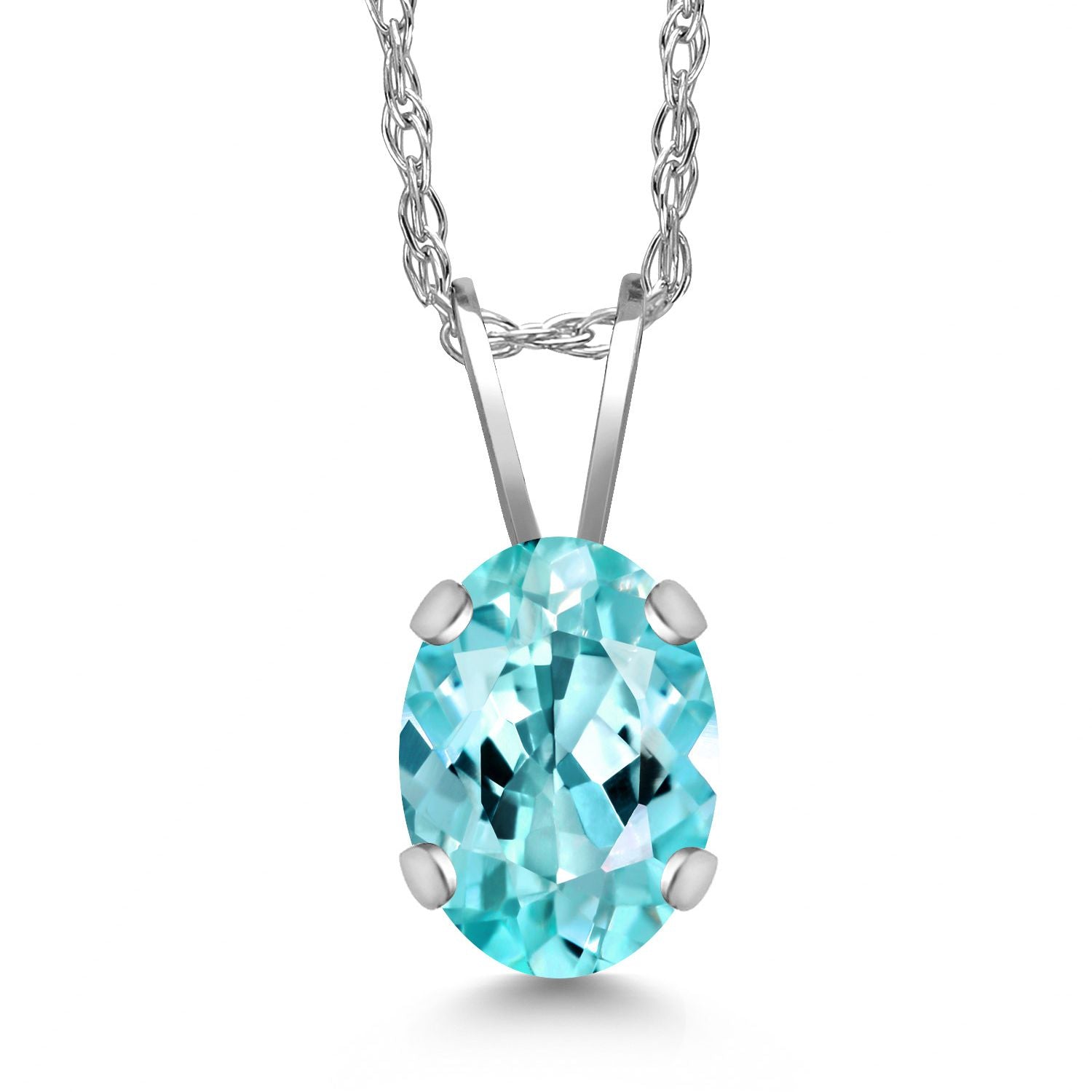 Pendant in 14K White Gold