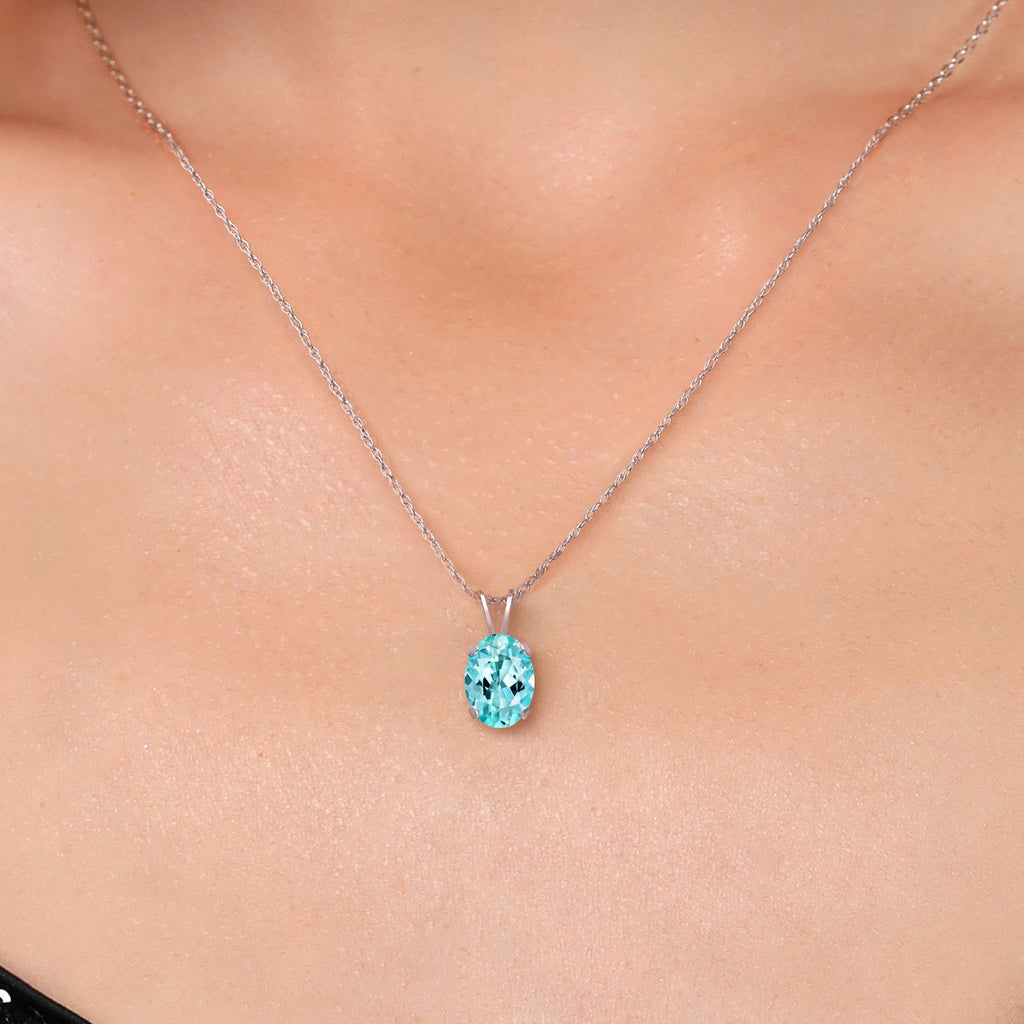 Pendant in 14K White Gold