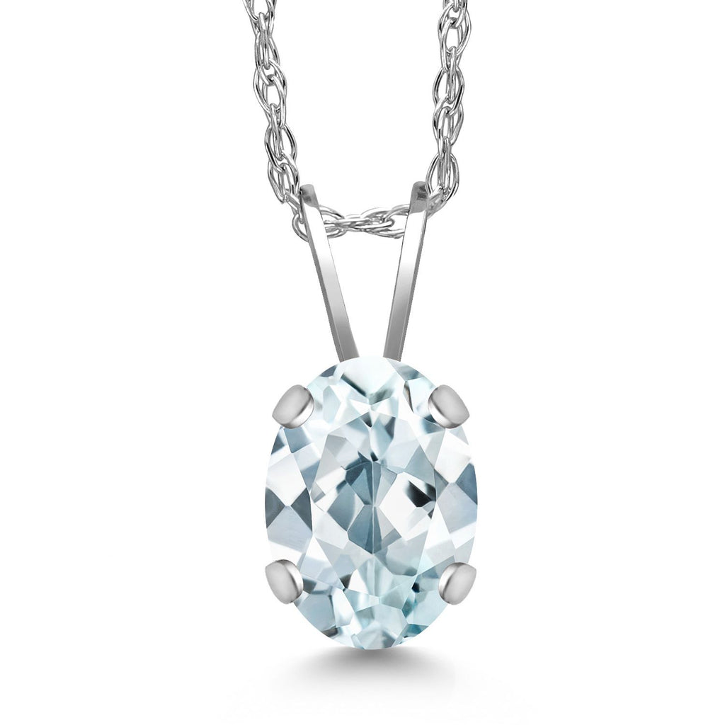 Pendant in 14K White Gold