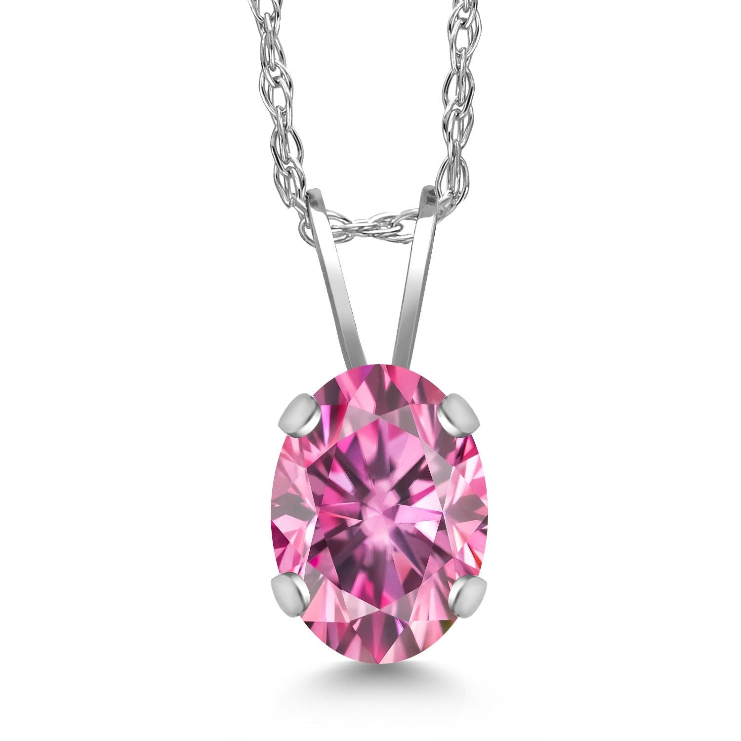 Pendant in 14K White Gold