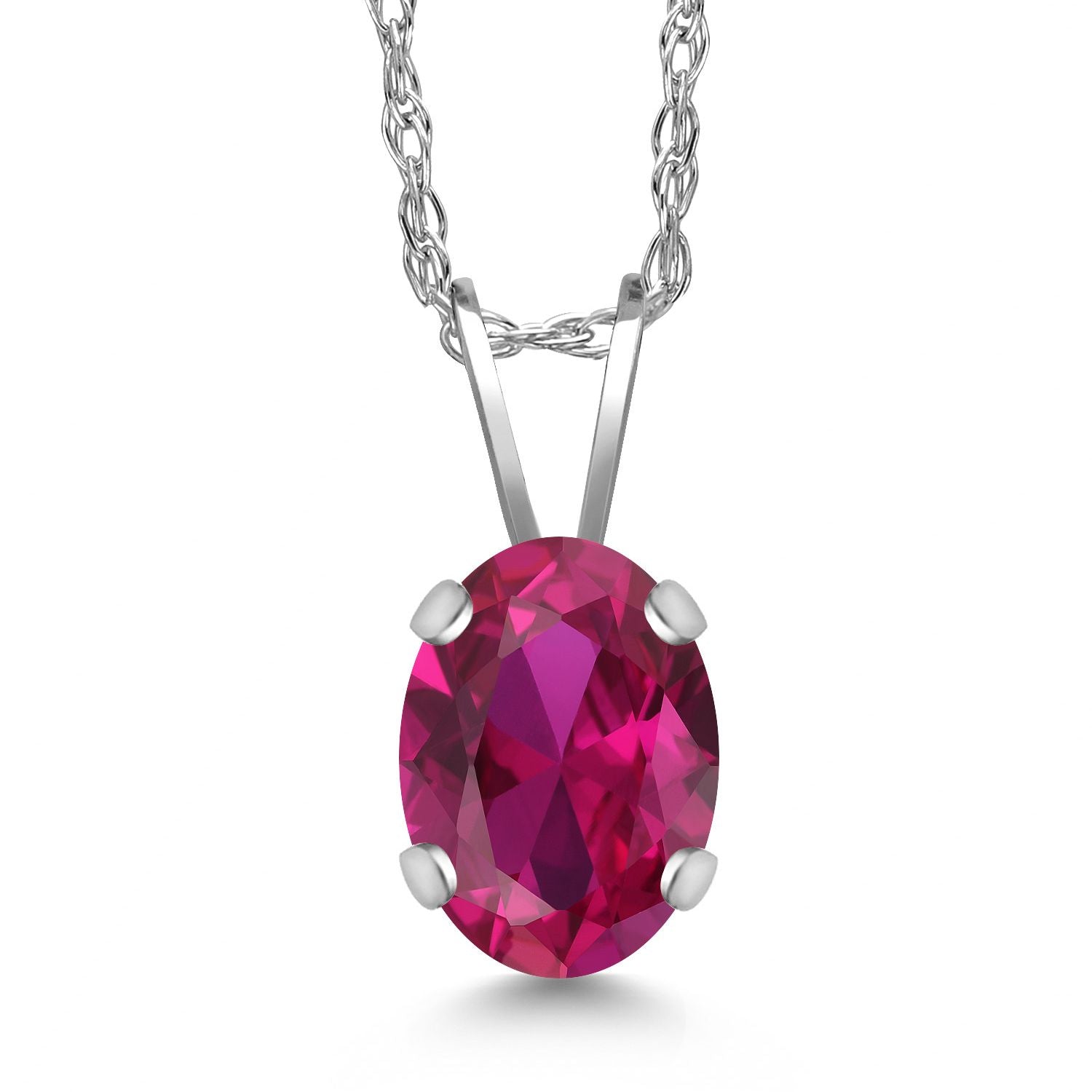 Pendant in 14K White Gold