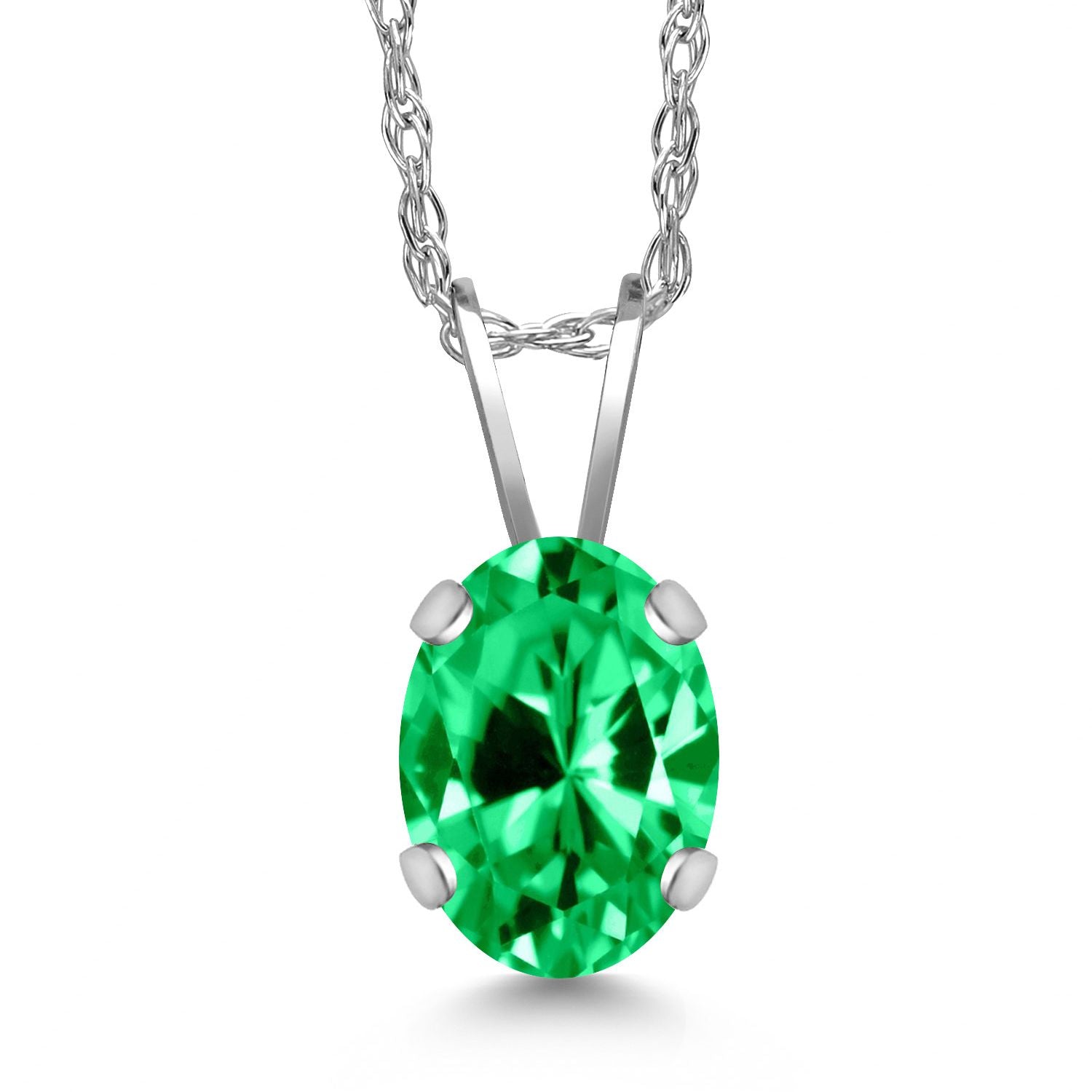 Pendant in 14K White Gold