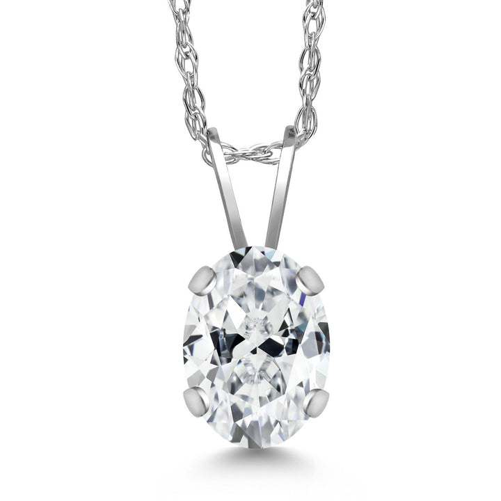 Pendant in 14K White Gold