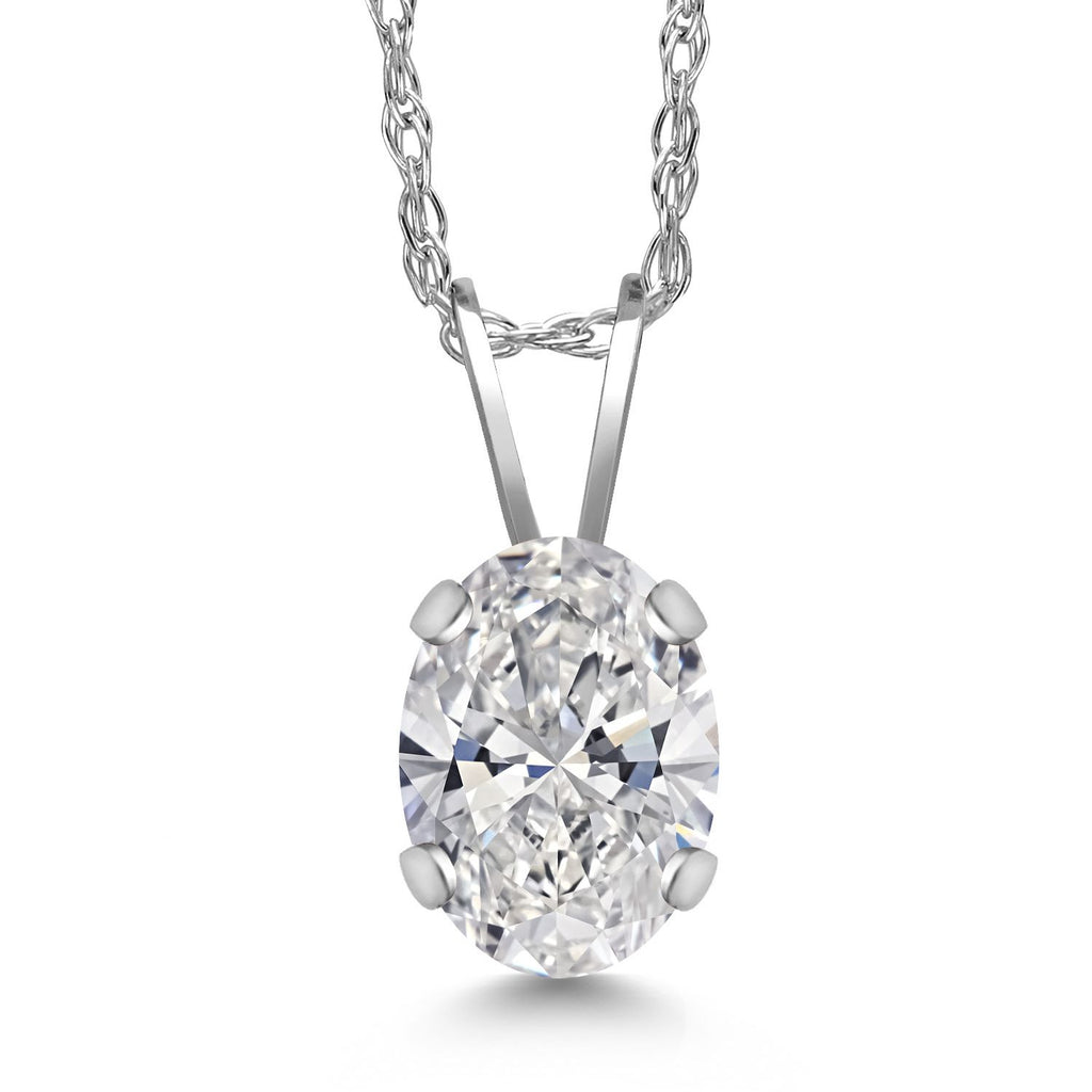Pendant in 14K White Gold