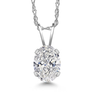 Pendant in 14K White Gold