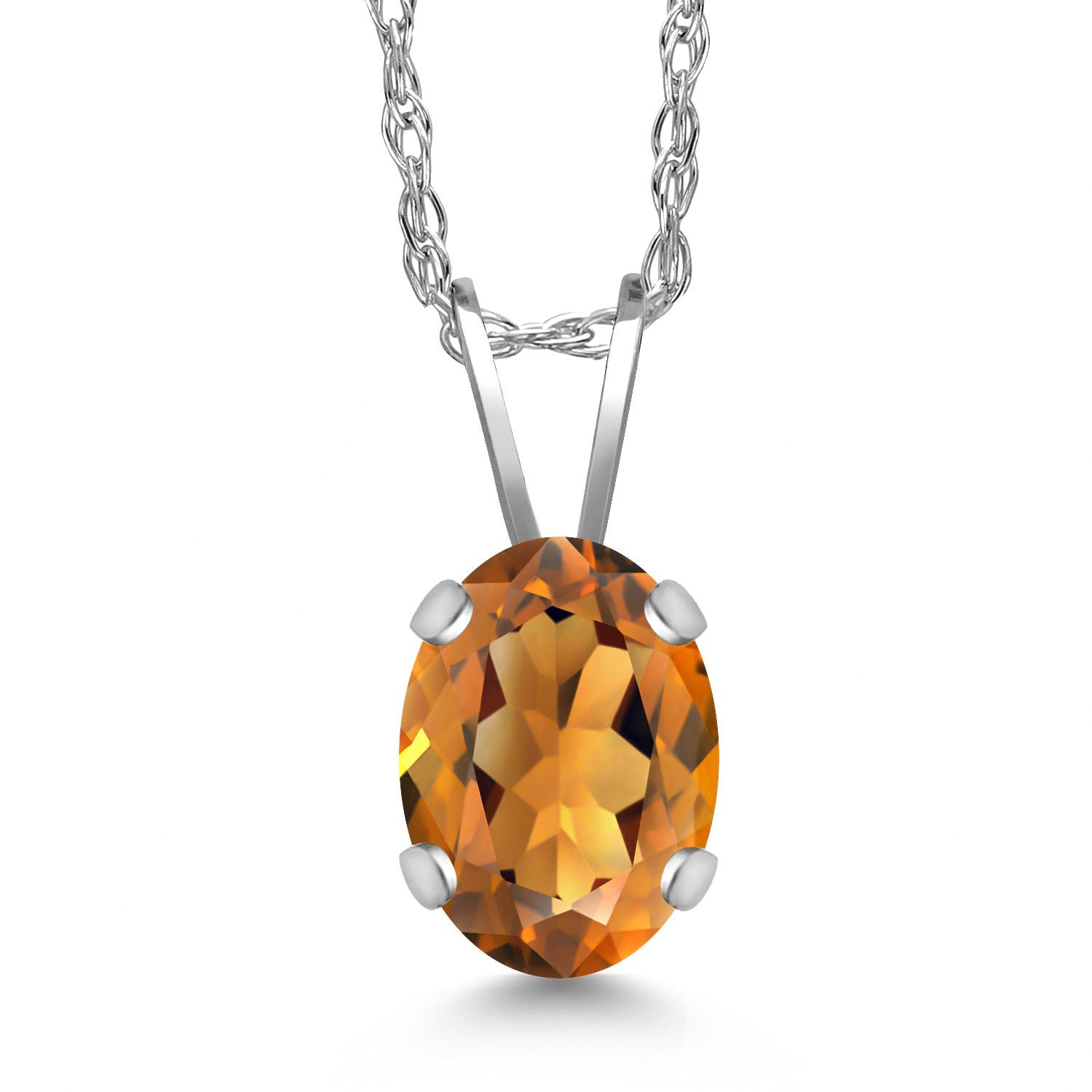 Pendant in 14K White Gold