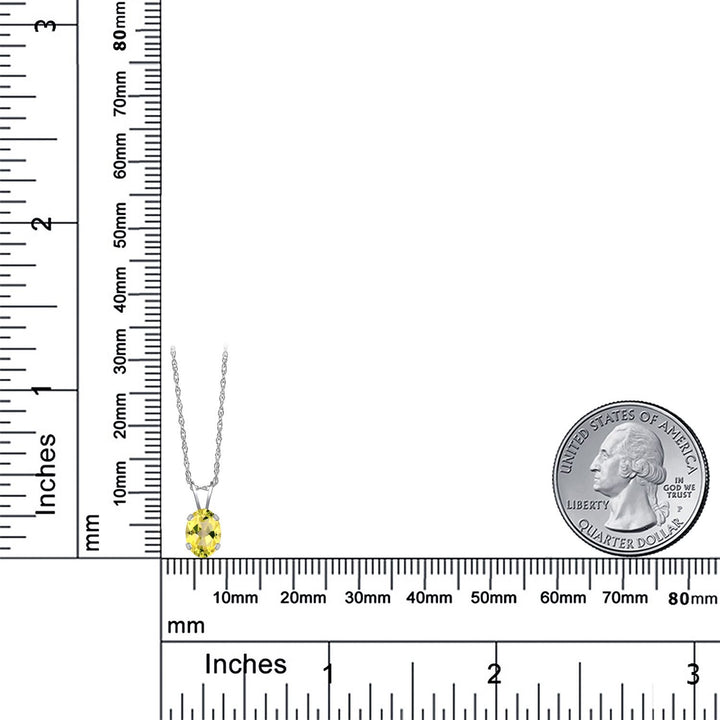 Pendant in 14K White Gold