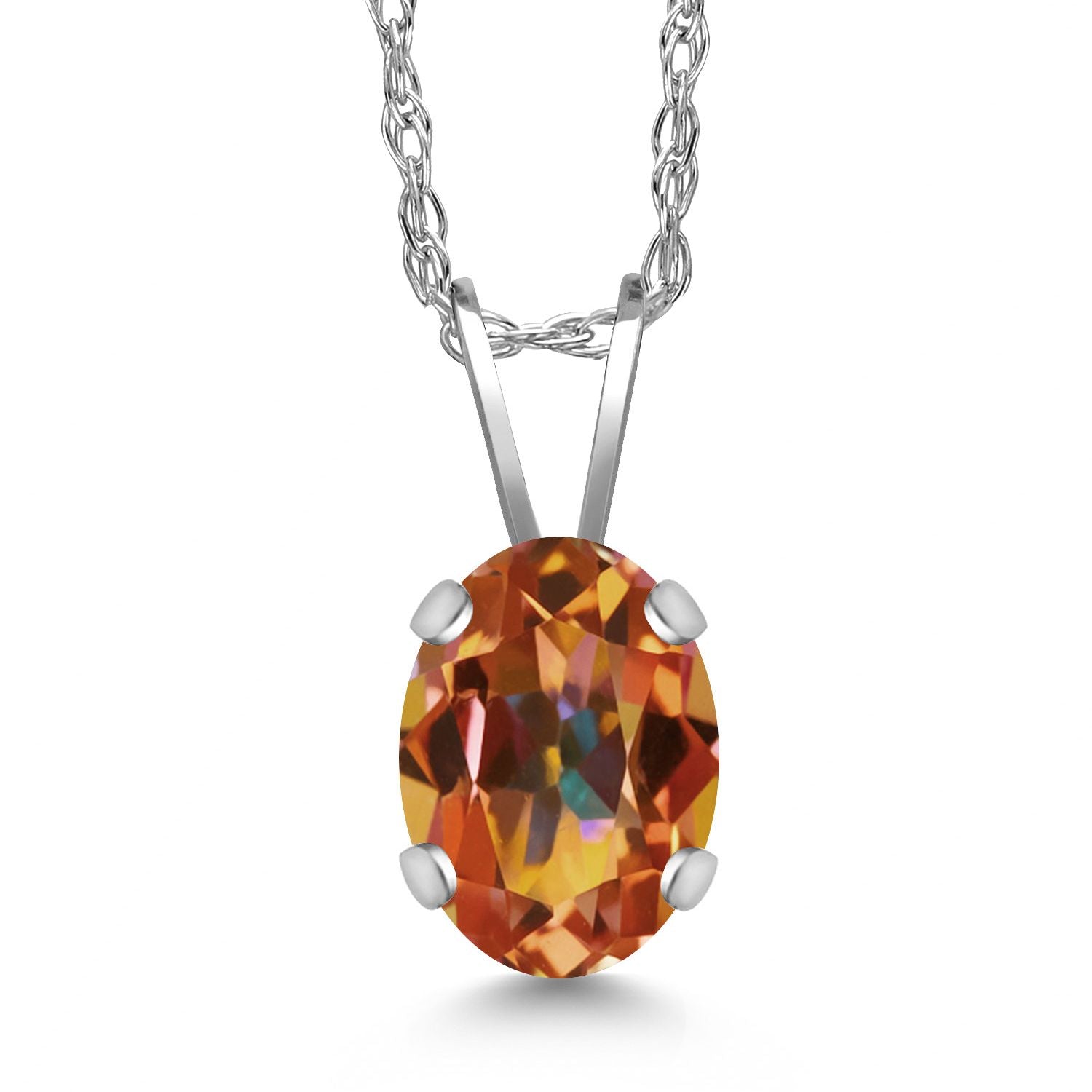 Pendant in 14K White Gold