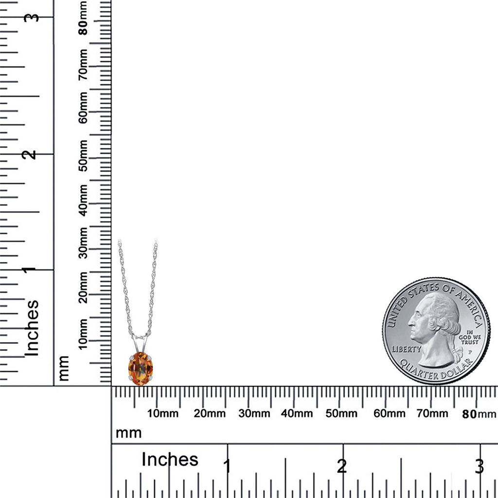 Pendant in 14K White Gold