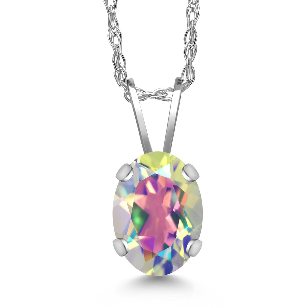 Pendant in 14K White Gold