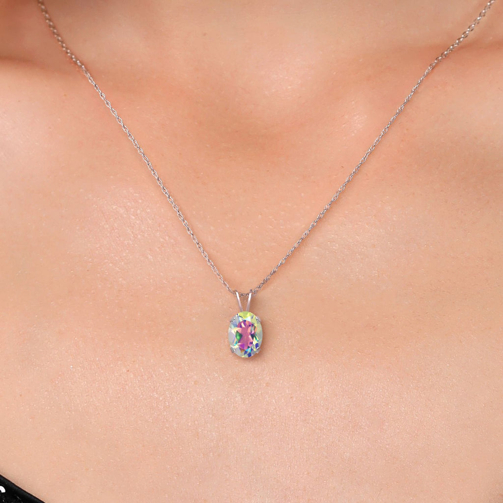 Pendant in 14K White Gold