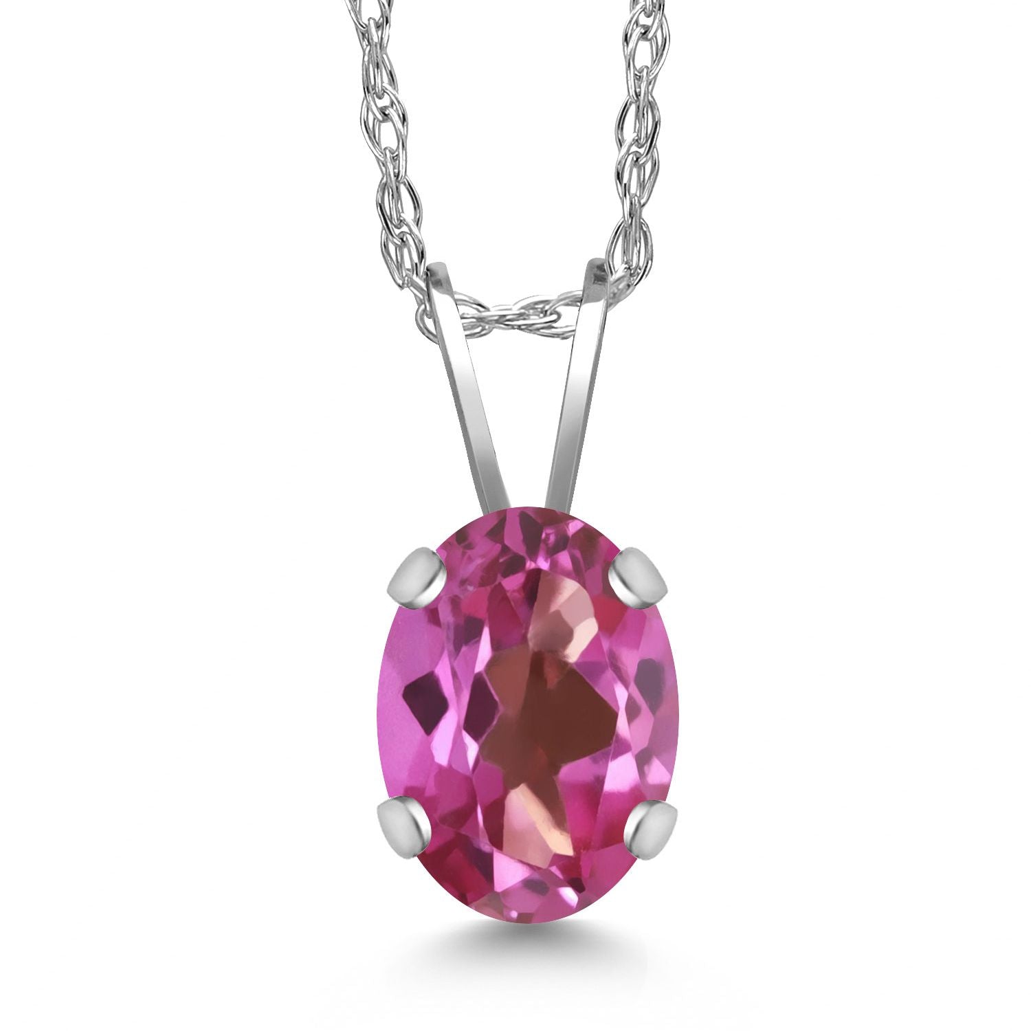 Pendant in 14K White Gold