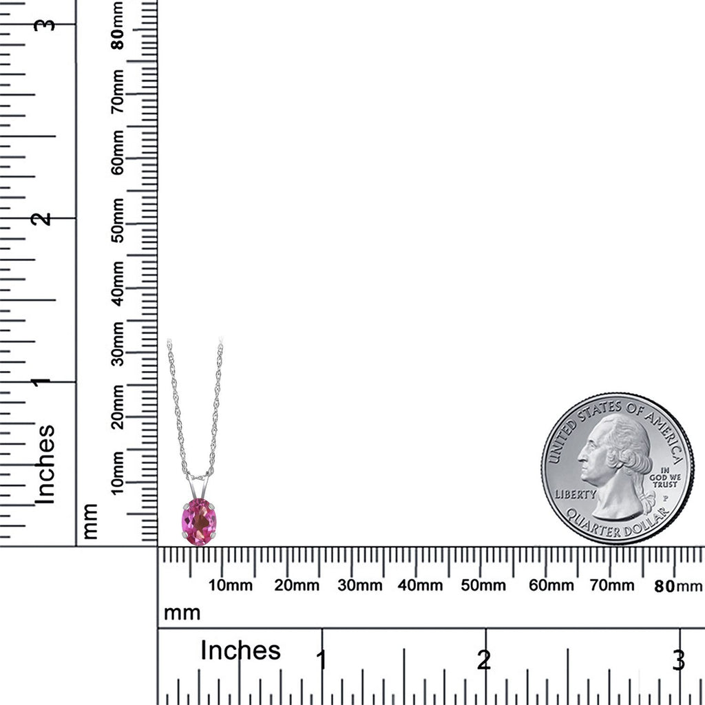 Pendant in 14K White Gold
