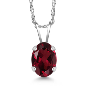 Pendant in 14K White Gold