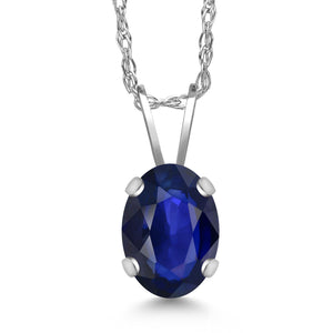 Pendant in 14K White Gold