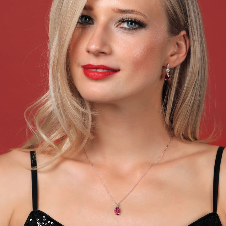 Pendant in 14K White Gold