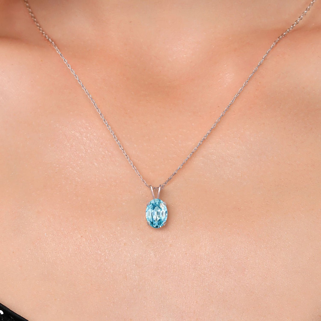 Pendant in 14K White Gold