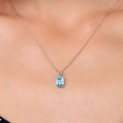 Pendant in 14K White Gold