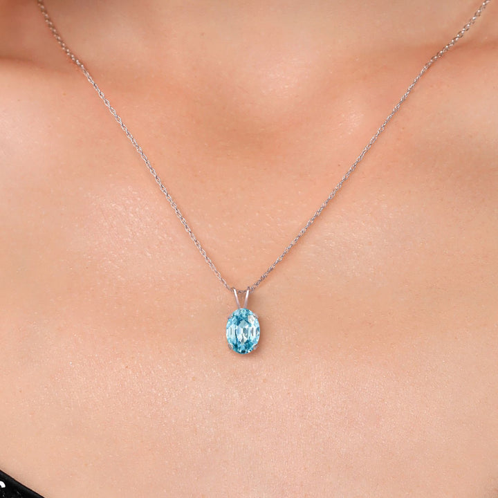 Pendant in 14K White Gold