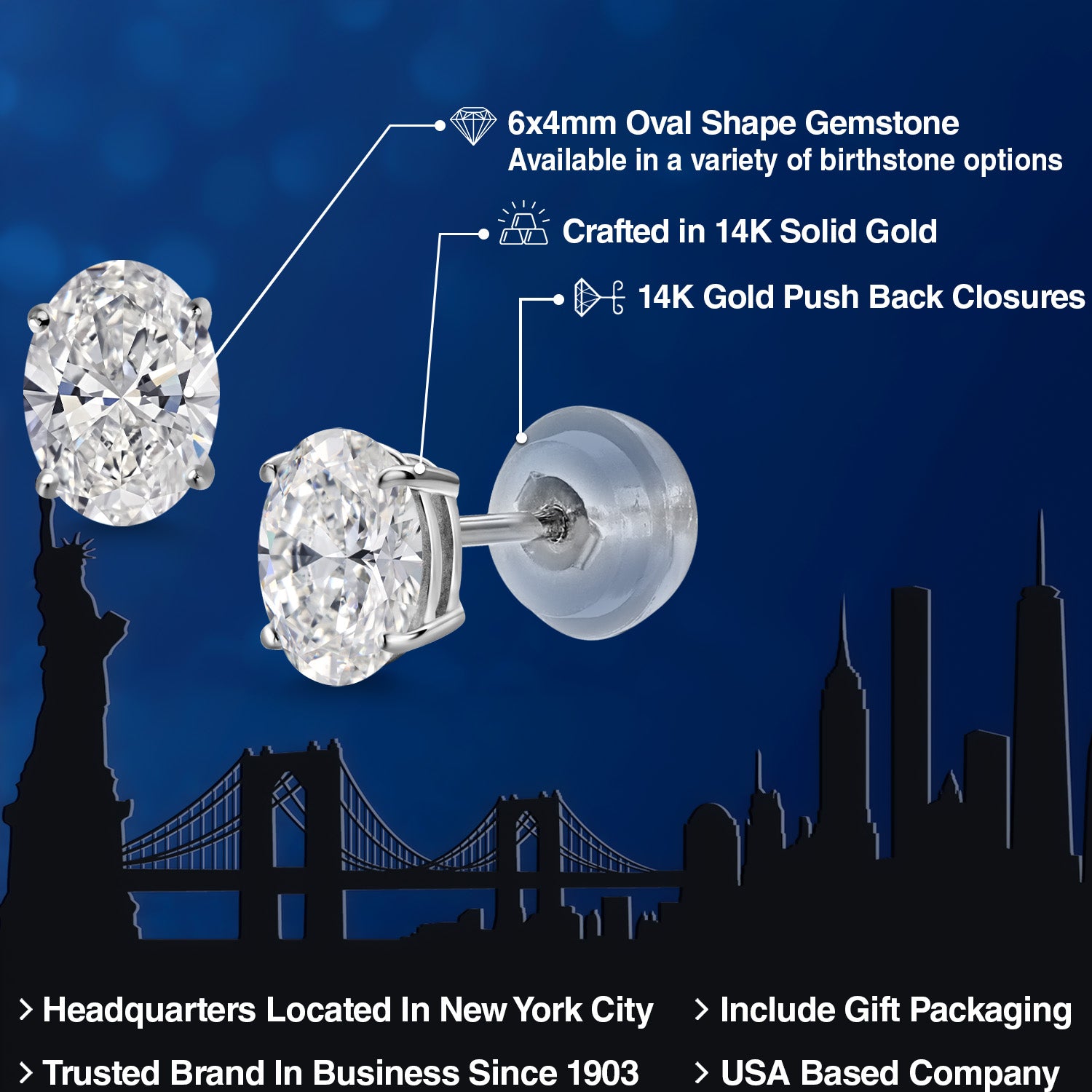 DEF_Earrings in 14K White Gold