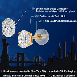 Earrings in 14K Yellow Gold