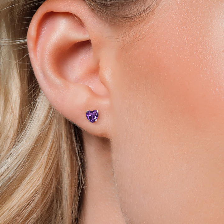 Earrings in 10K White Gold