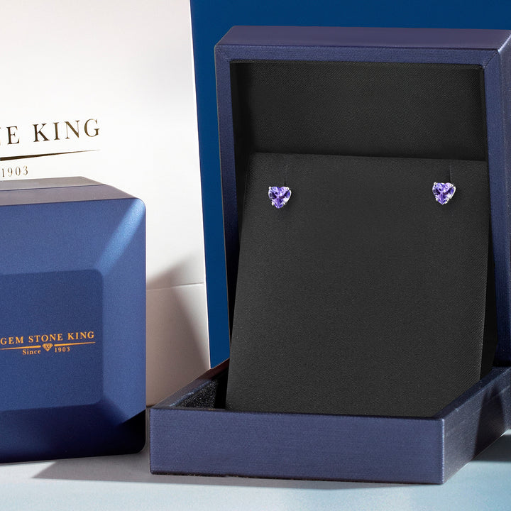 Earrings in 10K White Gold