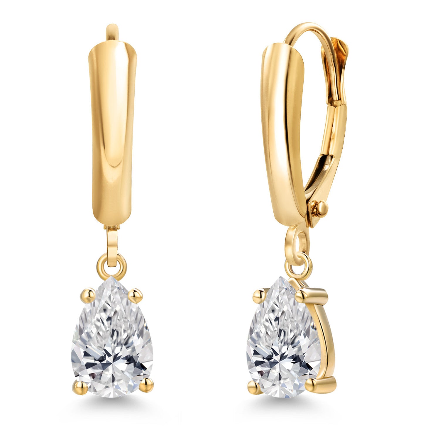 DEF_Earrings in 14K Yellow Gold