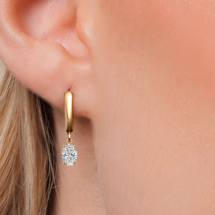 DEF_Earrings in 14K Yellow Gold