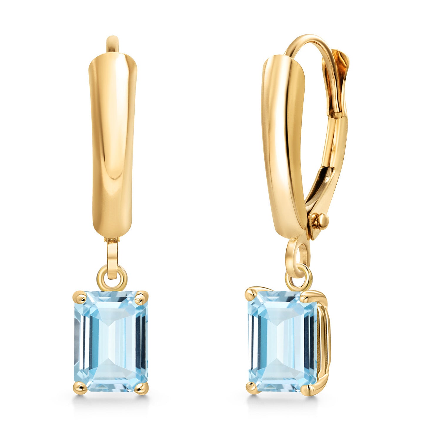 Earrings in 14K Yellow Gold